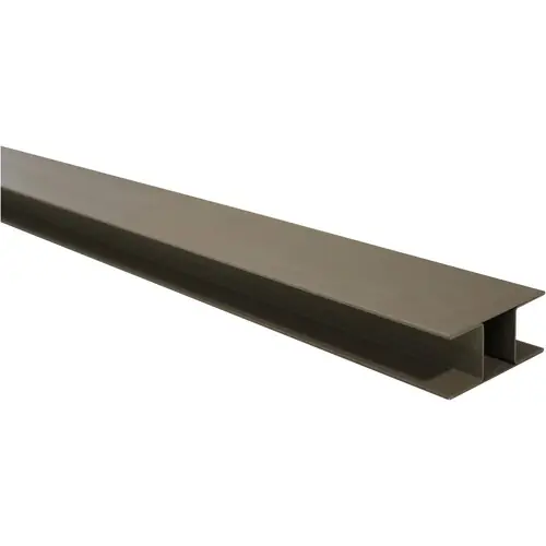 H-gleufpaal staal met structuur poedercoating 4,2x9,6x300 cm kwartsgrijs RAL7039 Bestel Nu