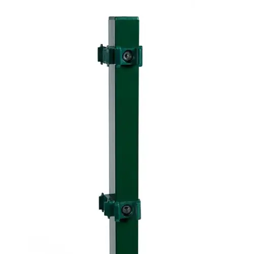 Metalen tuinpaal hoek 4x6x260 cm groen 103568 Snelle Levering
