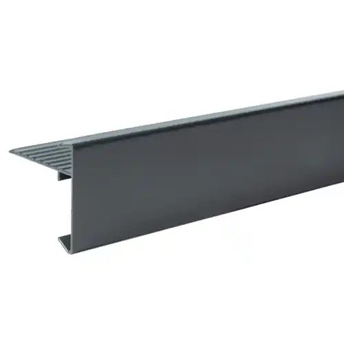 Aluminium daktrim antraciet standaard 6,0 x 6,0 x 250cm Hete Deal