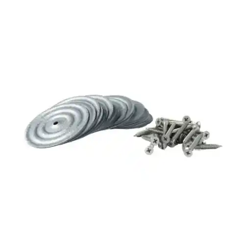 Dakparker verzinkt trompetkop 4,8 x 90mm + verdeelplaatje 25 stuks Rechtstreeks Van De Fabrikant