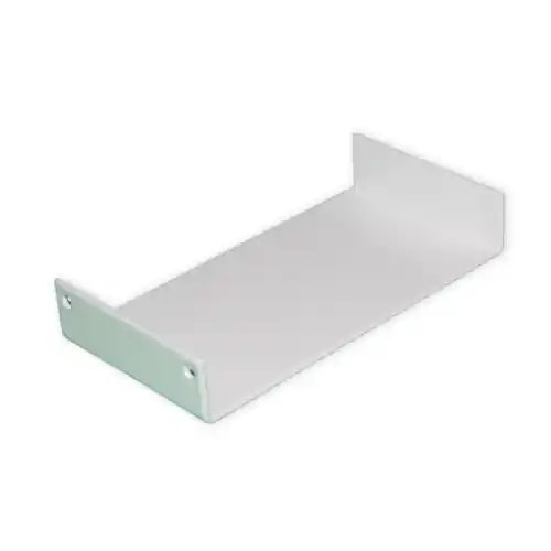 Vario aluminium gootafsluitstuk wit Favoriet