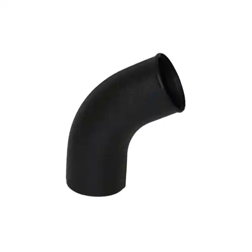 RedFox bocht 60 graden met schoen - 90mm - RAL 9005 Fabrieksprijs