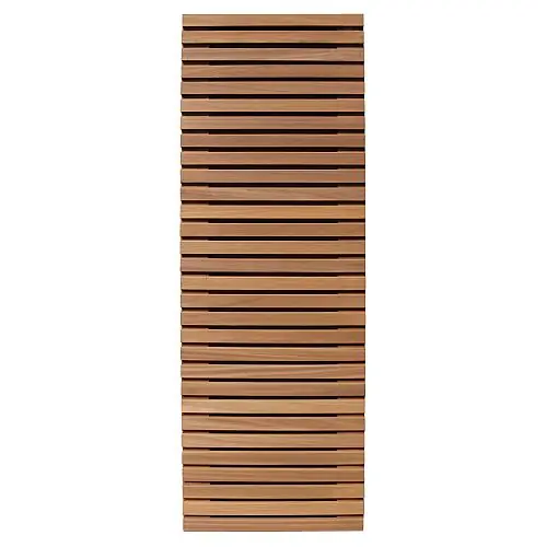 Exclusieve Aanbieding Thermovision Ayous enkelzijdig geschaafd latten paneel recht horizontaal 180x60 cm