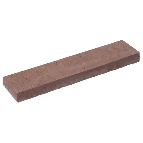Oud hollands opsluitband 5x20x100 cm roodbruin Direct Verzonden