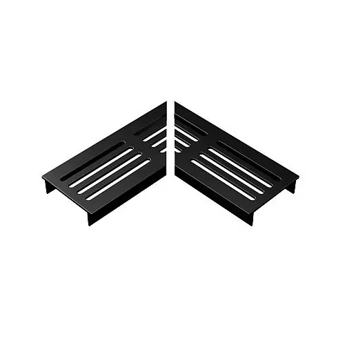 Ultra Drain Blackline Straight Rooster L-hoek Dagaanbieding