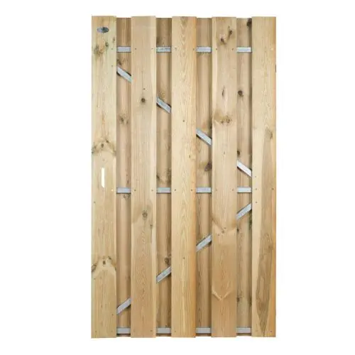 Must-Have Tuindeur geïmpregneerd grenen met frame 180x100 cm 133065