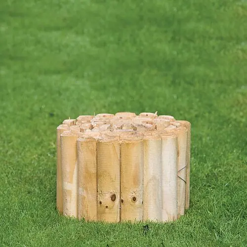 Houten border geïmpregneerd grenen 40x250 cm Dagaanbieding