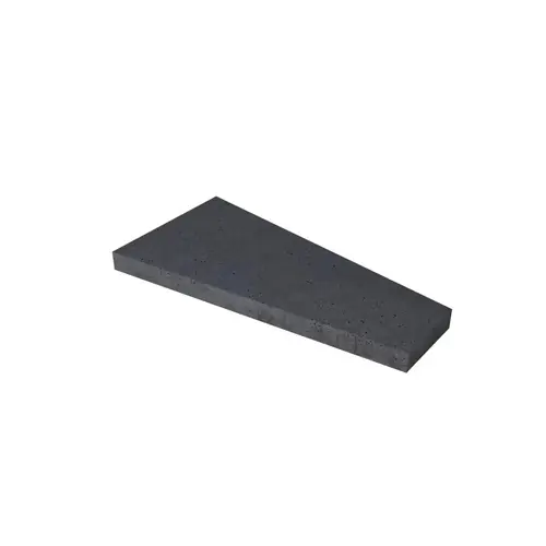 Goedkoop Schellevis Oudhollands Trapezium 120x60/30x8 cm Antraciet
