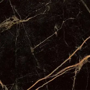 Shop Nu Vloertegel/Wandtegel Saint Laurent Equinox Zwart Goud Marmerlook Glans 60x120