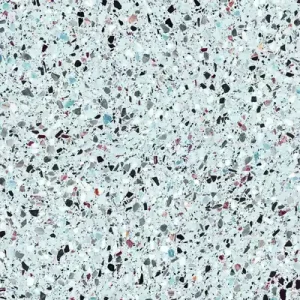 Vloertegel/Wandtegel Terre Terrazzo Medley Sugar Blauw 60x120 Flitsaanbieding