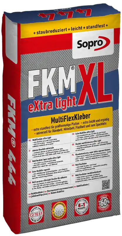 Voordeelprijs Sopro FKM® 444 XL - MultiFlexlijm eXtraLight 15kg