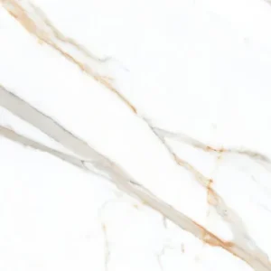 Beste Prijs Vloertegel/Wandtegel Cifre Bahrein Gold Goud Grijs Wit Glans Marmerlook 60x120