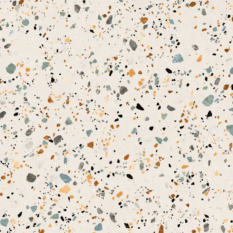 Direct Verzonden Vloertegel/Wandtegel Arcana Gobi Terrazzo Kleur Nude Beige 60x60