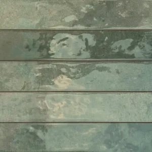 Op = Op Wandtegel Sartoria Ponto Lin. Uno Groen Kleinformaat Decor Glans 30x60