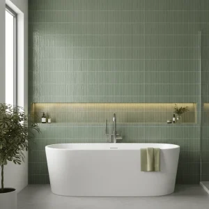 Superprijs Wandtegel Ragno Gamma Groen Forest Mat 5x30