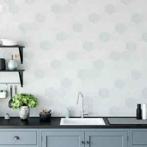 Wandtegel Navale Prime Blanco Wit Hexagon Klein Glans 10,8x12,4 Tijdelijk Beschikbaar