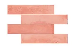 Wandtegel Rako Acqua Handvorm Stonelook Roze Mat 5x25 Gereduceerde Prijs