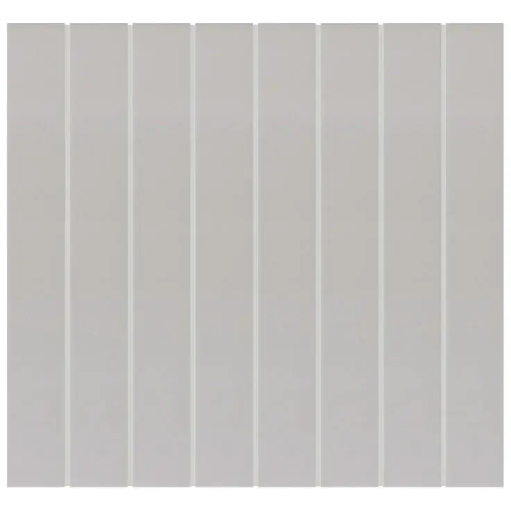 Hoge Kwaliteit Wandtegel Cifre HOPP Langwerpig Handvorm Lichtgrijs Mat 5x40
