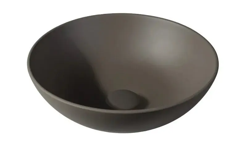 Sanitair Sani Waskom Solid Surface Moka Mat 38,5x38,5x13,8cm Favoriet