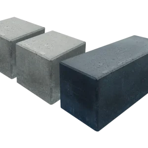 Zitelement/stapelblok 40x40x40 cm zwart Lage Kosten