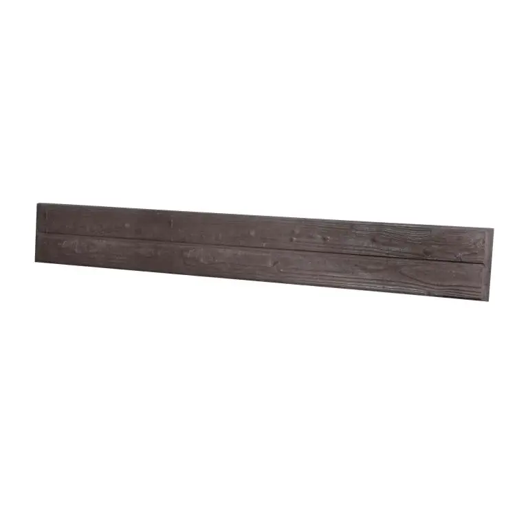 Betrouwbaar Betonplaat dubbelzijdig passtuk Lariks motief 184x12 Taupe*