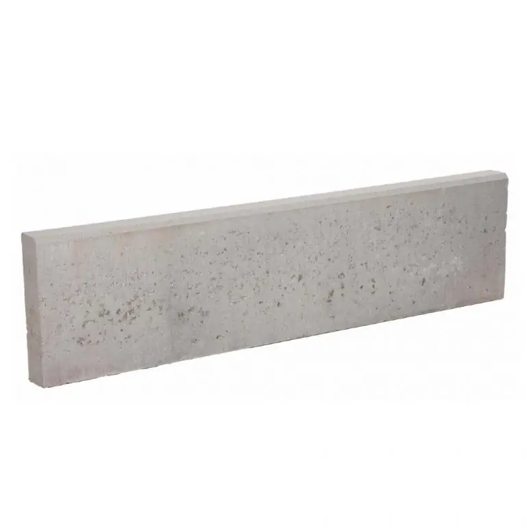 Nieuw Opsluitband Microfacet Grijs 8x40x100 cm