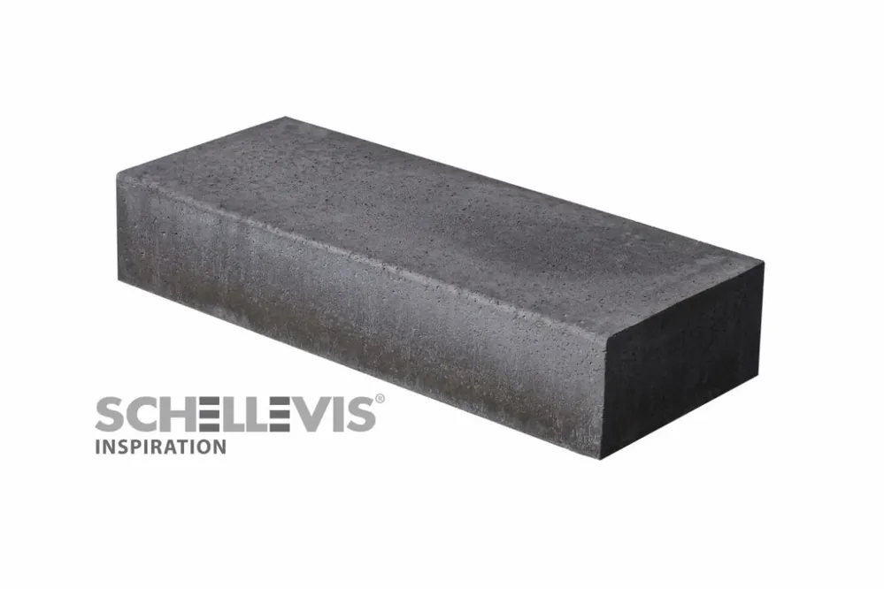 Schellevis Traptrede hoekstuk 40x20 binnen 90° carbon massief Betaalbaar