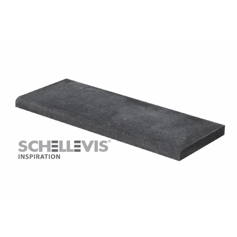 Lage Prijs Schellevis Zwembadrand 100x100x5 cm carbon