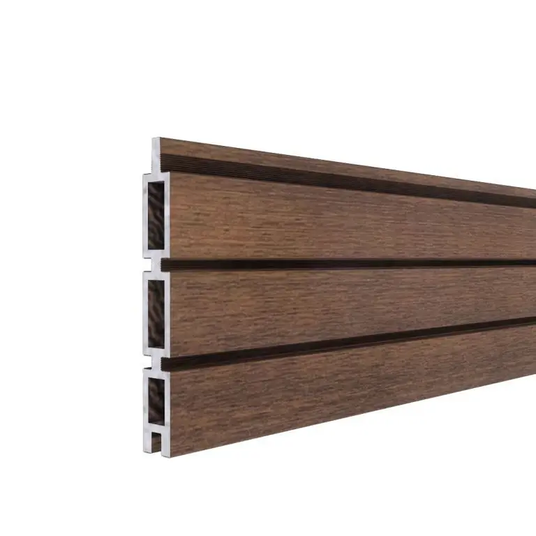 Koop Vandaag WPC Fency Rhombus Mahonie 20x150x1780mm (werkende maat 14cm hoog)