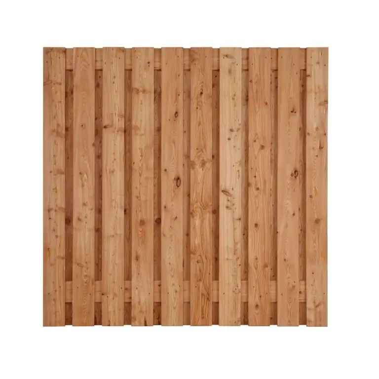 Veilige Betaling Douglas scherm 21 planks - recht 180x170 cm (bxh)