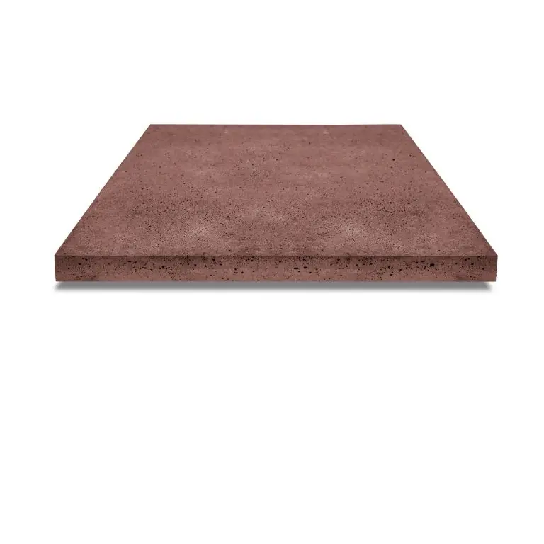 ArtiStone tegel 60x60x5 Roodbruin zonder facet Gratis Retour