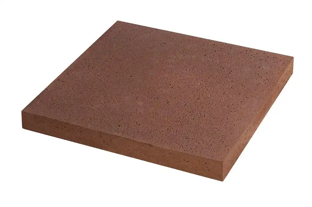 Schellevis tegel 80x80x5 cm roodbruin gewapend Lage Kosten