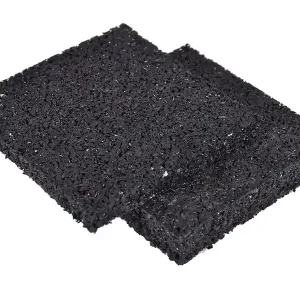 Tegeldragers 200x200x20 mm zwart Premium