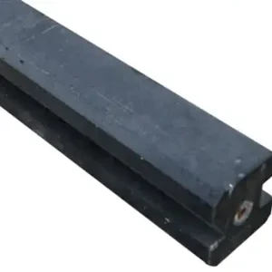 Seizoensaanbieding 3-sponning paal betonschutting 13x13x365 (sponning 288 cm) Antraciet