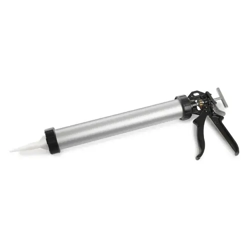 Uitverkoop Kitpistool 60 ml worst professioneel alu/zwart