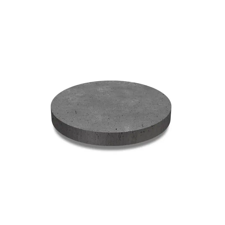 Artistone tegel rond 60x7 cm Antraciet Koop Online