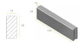 Opsluitband 15x25x100 grijs vis K Superprijs