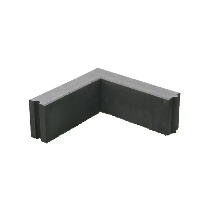 Beste Prijs Opsluitband hoekstuk 10x20x50/50 zwart h&d K