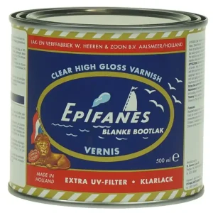 epifanes blanke bootlak (transparant) (0,5 ltr) Goedkoop