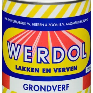 werdol grondverf (wit) (0,75 ltr) Favoriet