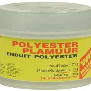 Laatste Kans wilsor polyesterplamuur (grijs) 0,8 kilo