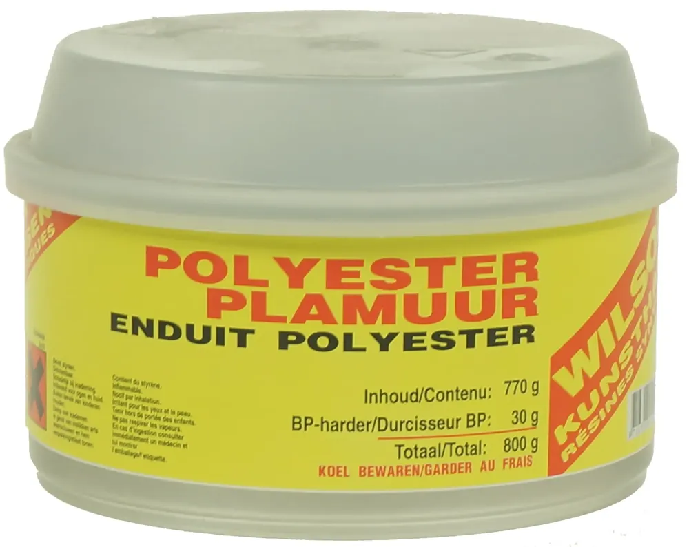 Laatste Kans wilsor polyesterplamuur (grijs) 0,8 kilo