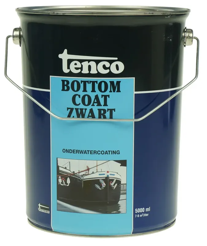 Superprijs tenco bottomcoat (zwart) 5 ltr