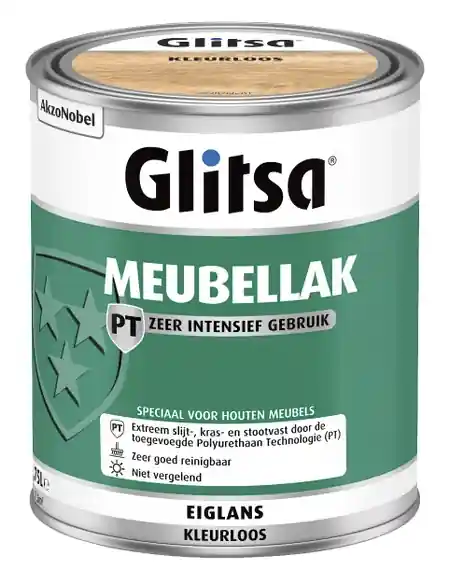 Rechtstreeks Van De Fabrikant glitsa meubellak (blank) 0,75 ltr