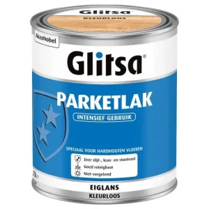 Koop Vandaag Glitsa Parketlak Eiglans 0,75 ltr