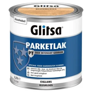 Glitsa Parketlak PT Eiglans 0,25 ltr Alleen Vandaag