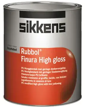 Actieprijs Sikkens Rubbol Finura High Gloss (lichte kleur) 0,