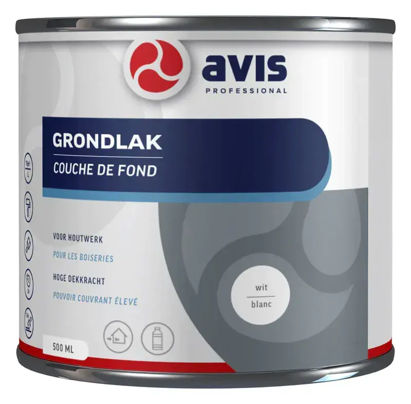 avis grondlak (wit) 0,5ltr Lage Prijs