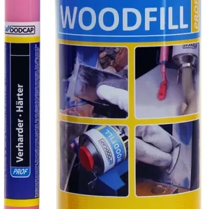 Woodcap woodfill set (Wit) 1,2 kg Direct Beschikbaar