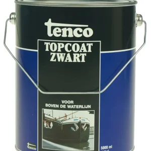 tenco topcoat (zwart) 5 ltr Rechtstreeks Van De Fabrikant
